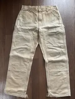 RRLダブルアールエル ダブルニーダックペインターパンツ ベージュ