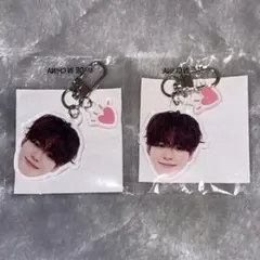 TREASURE カプセルトイ 顔アクキー ジェヒョク 喜 ガチャ