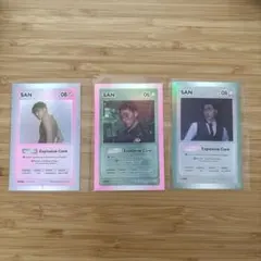 ATEEZ サン GOLDEN HOUR：Part.5 トレカ 3種