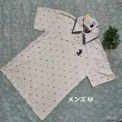 新品 メンズ M ミッキーマウス 総柄 半袖ポロシャツのサムネイル