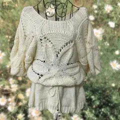 ニット フェアリーグランジ y2k 平成ギャル 姫ギャル 森ガール 森姫