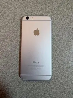 【美品】iPhone6 シルバー 16GB 91%