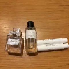 クリスチャンディオール　ラッキー　7.5ml ミニサンプル香４点セット