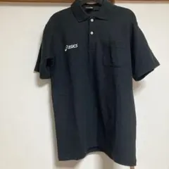 asics ブラック ポロシャツ Lサイズ