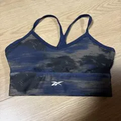 Reebok スポーツブラ ネイビー・グレー