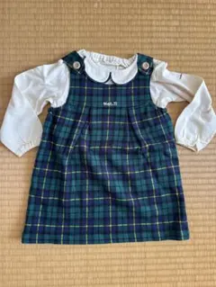 ホットビスケッツ チェック ワンピース