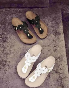 BIRKENSTOCK UNITED ARROWS ギゼフラワー サンダル38 - メルカリ