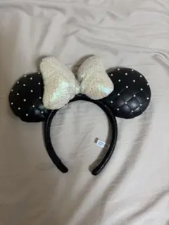 ミッキーマウス耳型カチューシャ