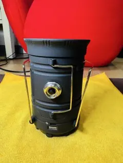 ソーラー充電式LEDランタン アウトドアキャンプ用メインユニットのサムネイル