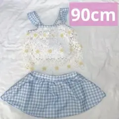 90cm 水着 子供用 女の子 セパレート