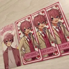 さとみくん ふぁみくじ ステッカー D賞