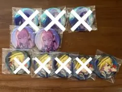 プロセカ プロジェクトセカイ 缶バッジ グリッター缶バッジ C