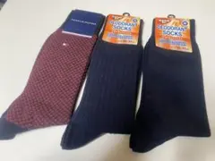 【新品】トミーヒルフィガー 靴下 消臭・吸湿発熱ソックス 3足セット