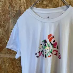 AE10225 adidas 半袖Tシャツ ホワイト スポーツ 150 ポス