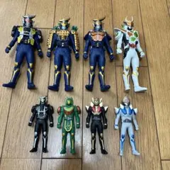 仮面ライダー鎧武フィギュア 8体セット