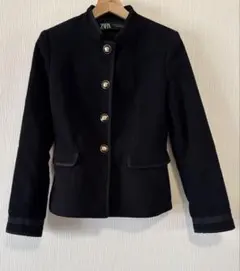 2025年最新】ブラックノーカラージャケットの人気アイテム - メルカリ