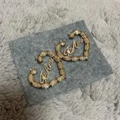 ハート型ピアス