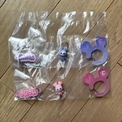 TWICE LOVELYS アクリルカラビナフロッキーマスコット　2つセット