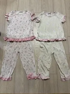 【双子】サンリオ　キッズパジャマ 2着セット
