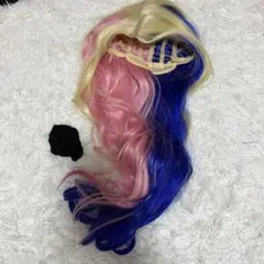 仮装衣装　ハーレクイン　ウィッグ