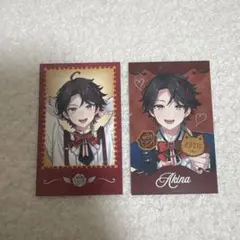 にじさんじ　Rose Valentine チェキ風カード　三枝明那