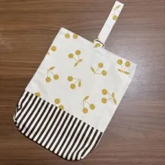 ハンドメイド　上靴袋