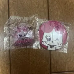 ME:I 村上璃杏 ぷっくりネームプレート 缶バッジ セット