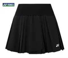 YONEX スコート 黒 インナー/ボールポケット付