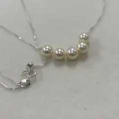 伊勢志摩英虞湾あこや真珠 5.7-6.0mm パールネックレス - メルカリ