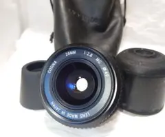 ★希少！超美品★COSINA コシナ MC 28mm F2.8 Yahoo!オークション - 「cosina mc 28mm」一眼カメラ用（マニュアル