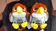 【３等２個セット】ファイト！九州 鷹ぬいぐるみ 九州ソフトバンクホークスのサムネイル