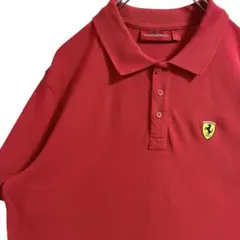Ferrari フェラーリ ポロシャツ レッド L officialのサムネイル