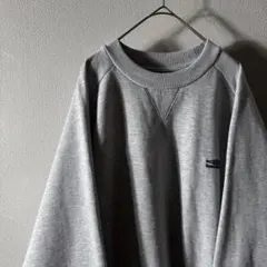 90s~00s UMBRO ワンポイント 刺繍 前V スウェット XL