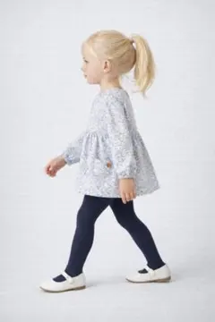 jacadi リバティ花柄 長袖ワンピース 18M 12M 81cm