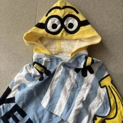 USJ 限定 ミニオン フード付き タオル ポンチョ