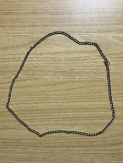 シルバー ステンレススチール チェーンネックレス