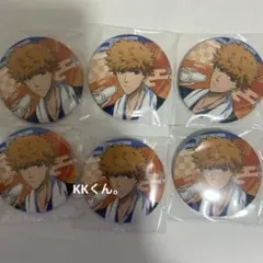 ブルーロック 極楽湯 コラボ キャラクター缶バッジ 國神 錬介 6個セット