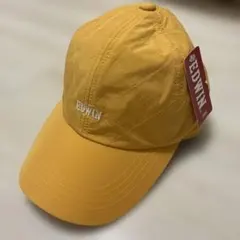 【新品タグ付き】EDWIN キルティング キャップ イエロー 新品　58㎝のサムネイル
