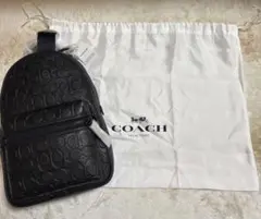 新品未使用【COACH】チャーター パック・シグネチャー レザー