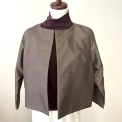 リバーシブルジャケット 正絹着物リメイク