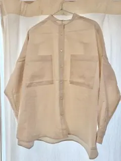 hunch オフホワイト コーデュロイシャツ