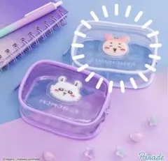 ちいかわ ぷっくりクリアミニポーチ 古本屋 カニちゃん 新品未使用
