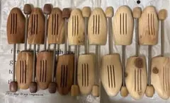 木製シューキーパー 　7足セット