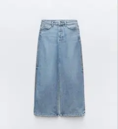 ZARA 未使用 デニムロングスカート