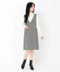 UNIVERVAL MUSE ユニバーバルミューズ　バックリボンジャンスカ