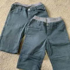 140サイズ ハーフパンツ 2枚セット
