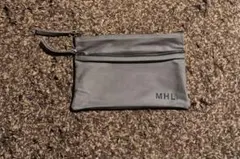 MHL. グレー ポーチ ジッパー付きのサムネイル
