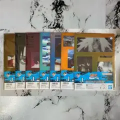NARUTO 一番くじ J賞 クリアファイル&ステッカー 全種コンプリートセット