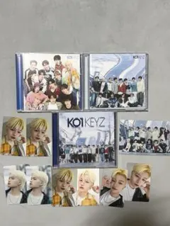 KO1KEYZ CD3形態セット RYUJI 杉山 竜司 リュウジ トレカ付き