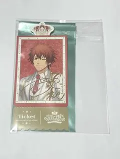 うたプリ 音也 ワンダーランド チケット風カード 箔押し レア